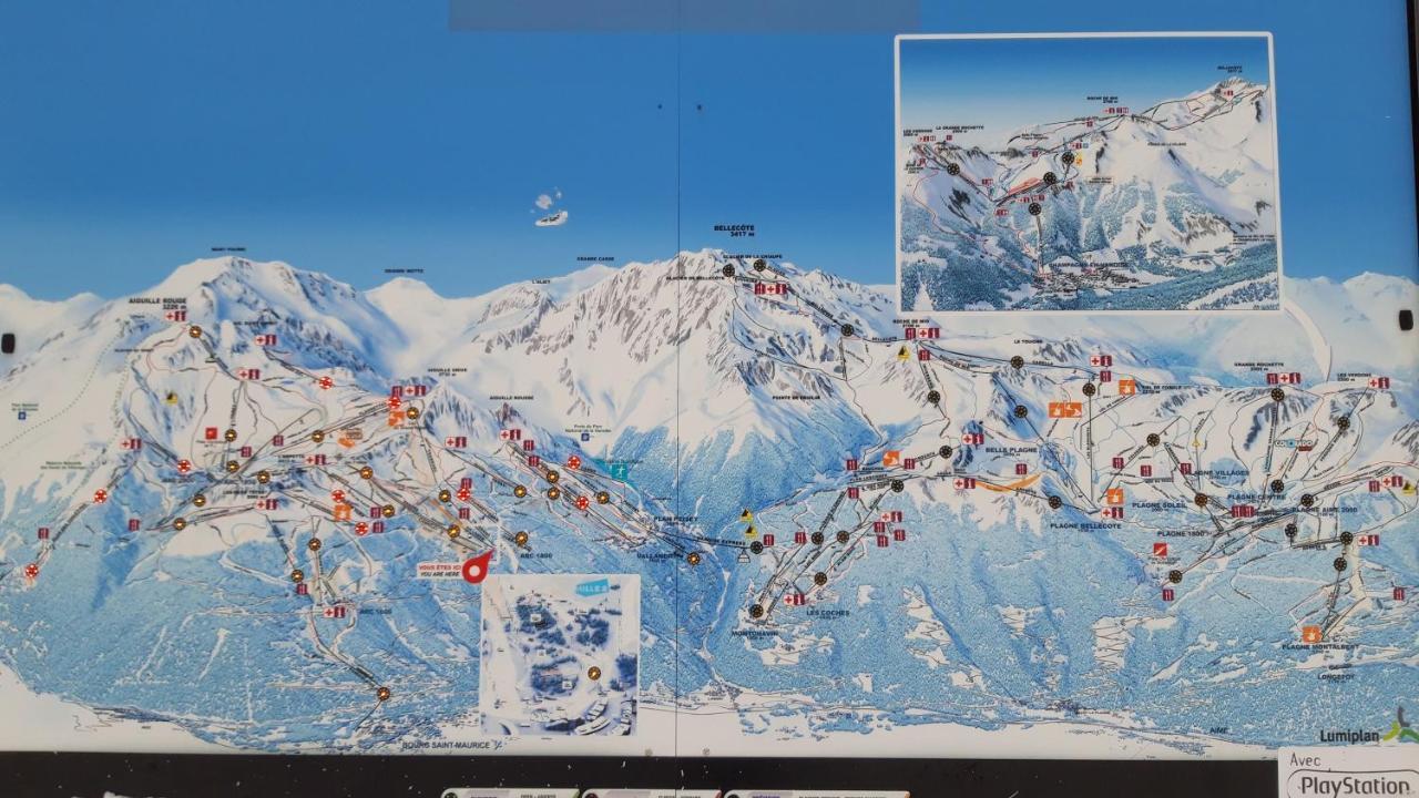 Bourg St Maurice Les Arcs 1800 Les Lauzieres Jolie Vue, Nature, Espace, Bien Etre, Plaisir, Paisible Bagian luar foto